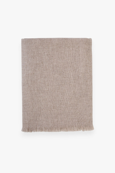 Купить палантин из 100% кашемира blue sky. Цвет: Бежевый, Мультиколор, Серый, Коричневый, Пастельно-голубой