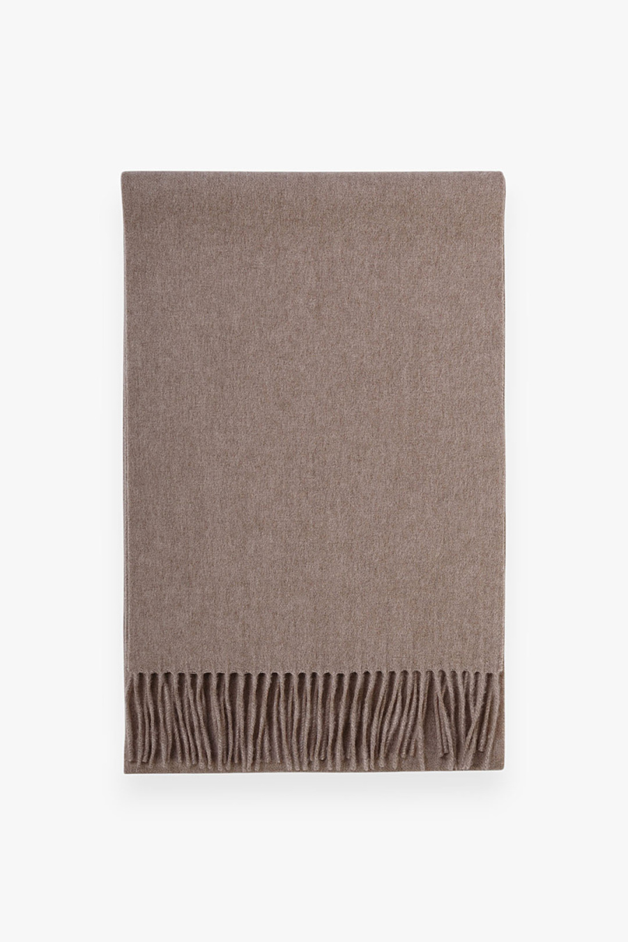 Купить шарф из 100% кашемира blue sky. Цвет: Коричневый, Белый , Мультиколор