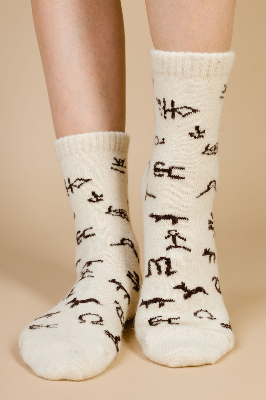 Носки демисезонные из 100% натуральной шерсти ТОД