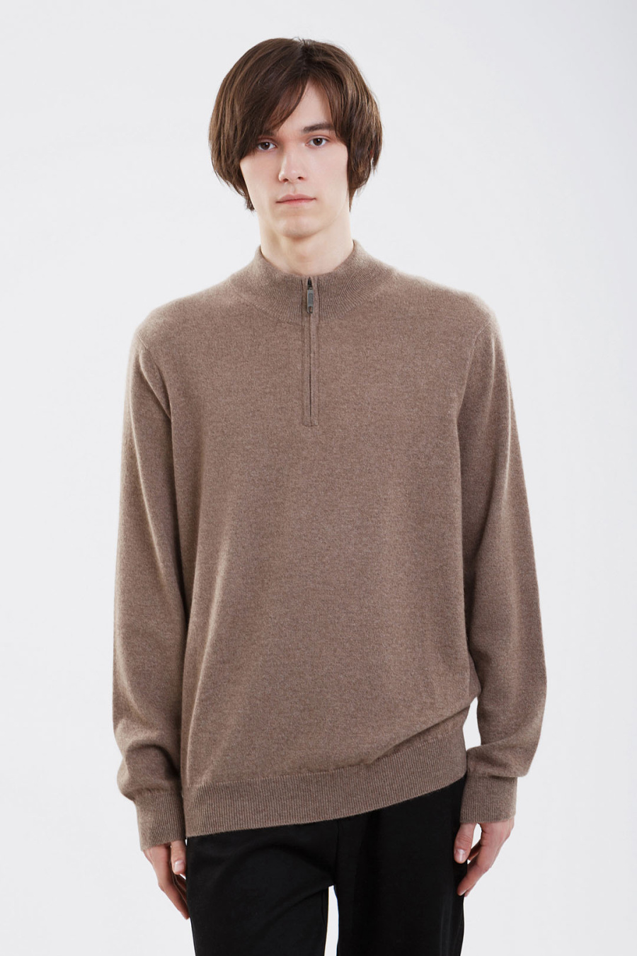 Купить джемпер из 100% кашемира cashmere house. Цвет: Светло-серый, Коричневый, Тёмно-синий, Серый , Голубой, Бордовый , Графитовый, Синий
