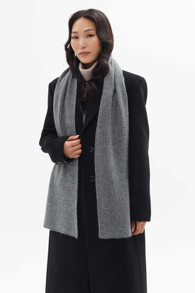 Купить шарф из кашемира с люрексом gobi. Цвет: Серебряный