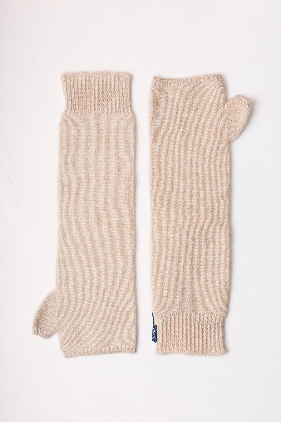 Купить митенки кашемировые gobi. Цвет: Коричневый, Светло-серый, Ярко-красный, Белый , Чёрно-синий, Голубой, Брусничный, Серебристо-серый, Красный, Чёрный, Бежевый , Серо-голубой
