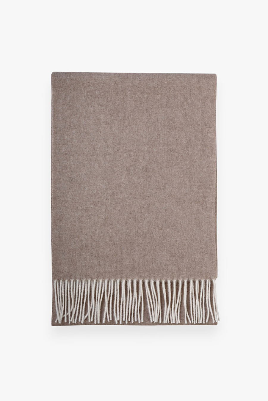 Купить шарф из 100% кашемира blue sky. Цвет: Коричневый, Белый , Мультиколор