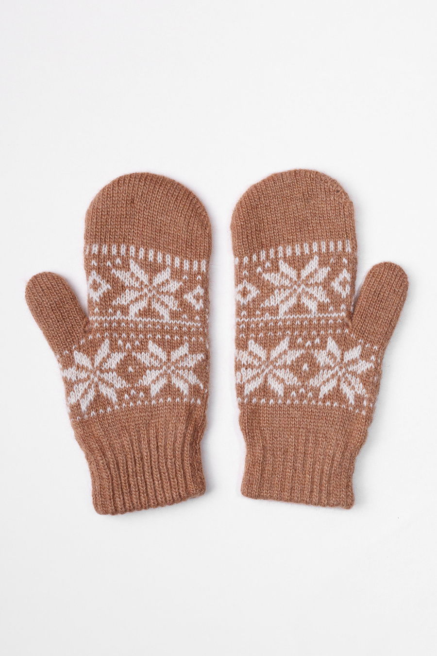 Шерстяные варежки детские