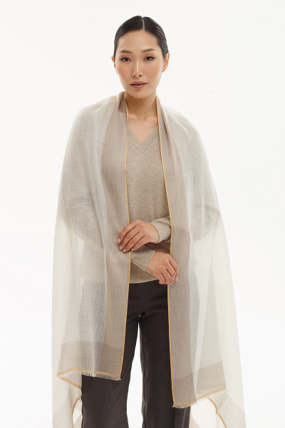 Купить шаль из 100% кашемира gobi. Цвет: Мультиколор