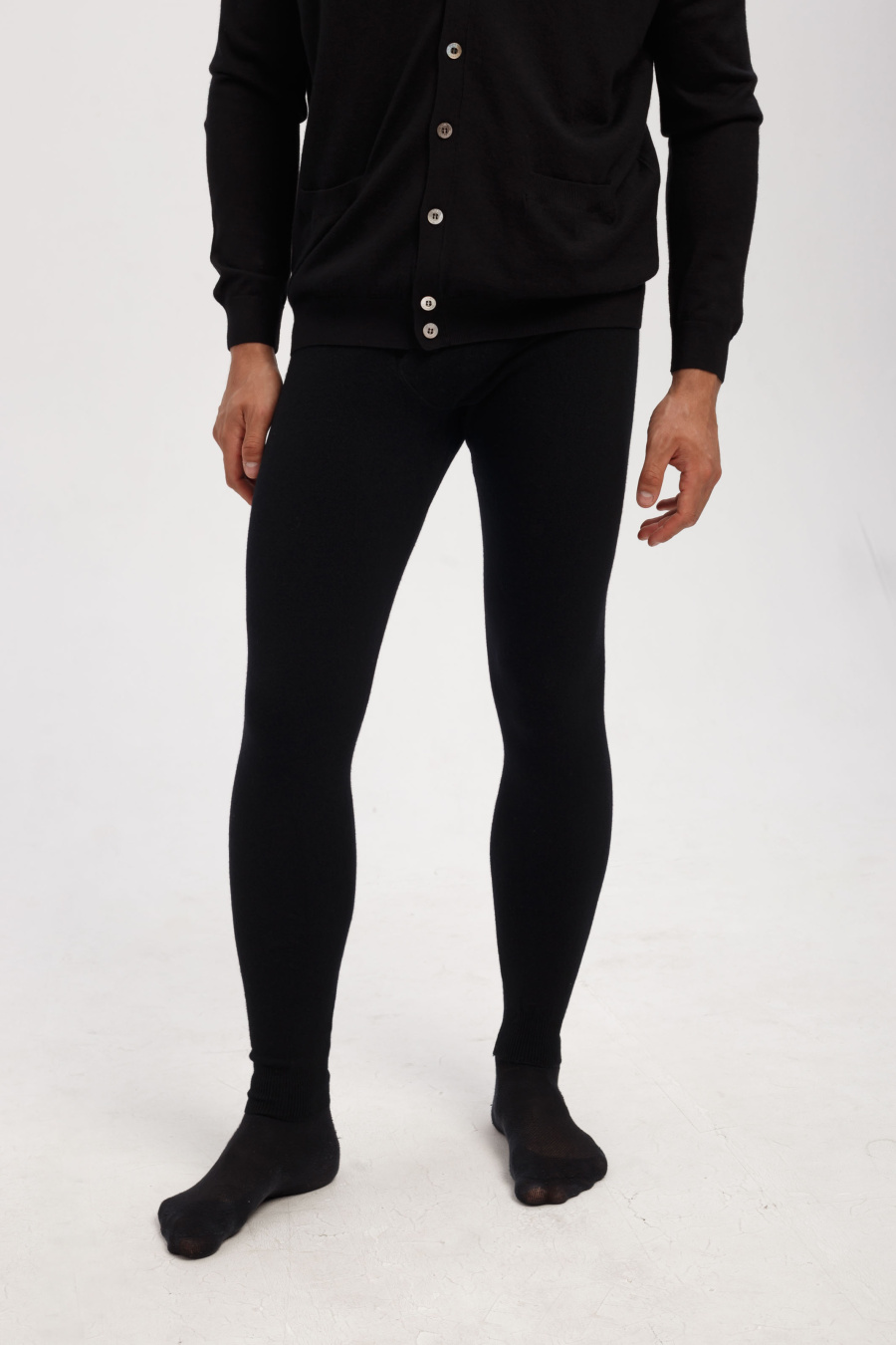 Купить кальсоны мужские из кашемира gobi. Цвет: Графитовый, Чёрный, Тёмно-коричневый
