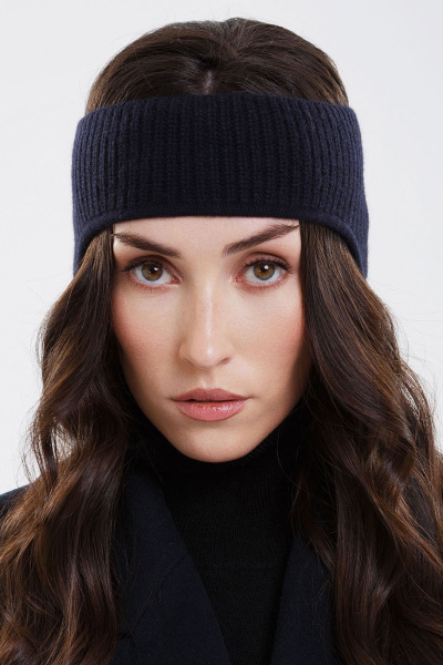 Купить повязка из 100% кашемира gobi. Цвет: Чёрно-синий
