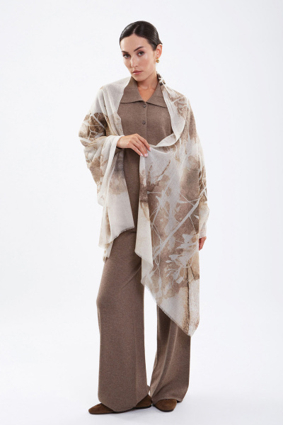 Купить шаль из 100% кашемира gobi. Цвет: Мультиколор