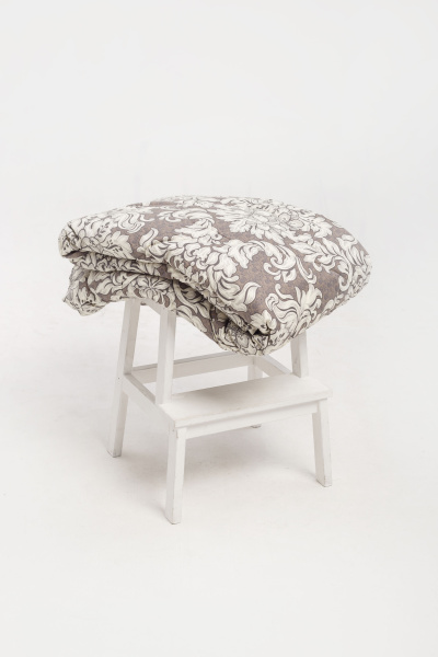 Купить одеяло mongolian camel wool 220*200. Цвет: Белый, Принт, Бежевый
