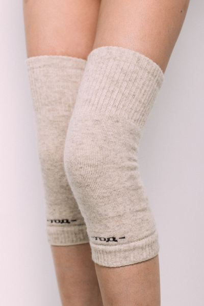 Купить наколенники короткие из 100% шерсти tod оймс. Цвет: Рыжий, Графитовый, Коричневый, Бежевый, Серый, Шоколадный
