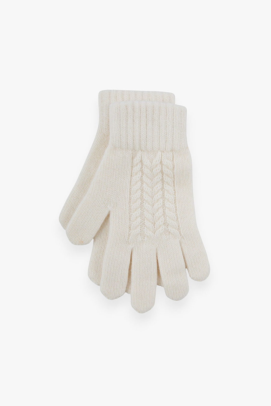 Купить перчатки с узором из 100% кашемира munkh. Цвет: Бежево-коричневый, Коричневый, Чёрный, Белый , Бордовый , Лунный камень, Бежевый 
