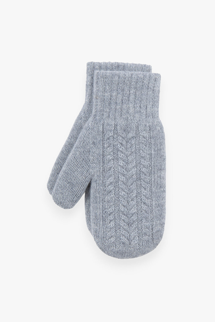 Купить варежки из 100% кашемира munkh. Цвет: Бежево-коричневый, Коричневый, Светло-серый, Белый , Бежевый , Голубой, Серый 
