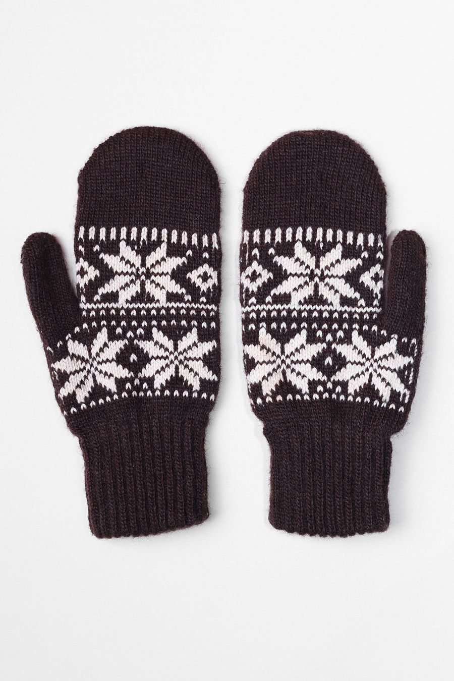 Шерстяные варежки детские