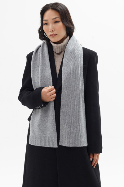 Купить шарф из кашемира gobi. Цвет: Светло-серый