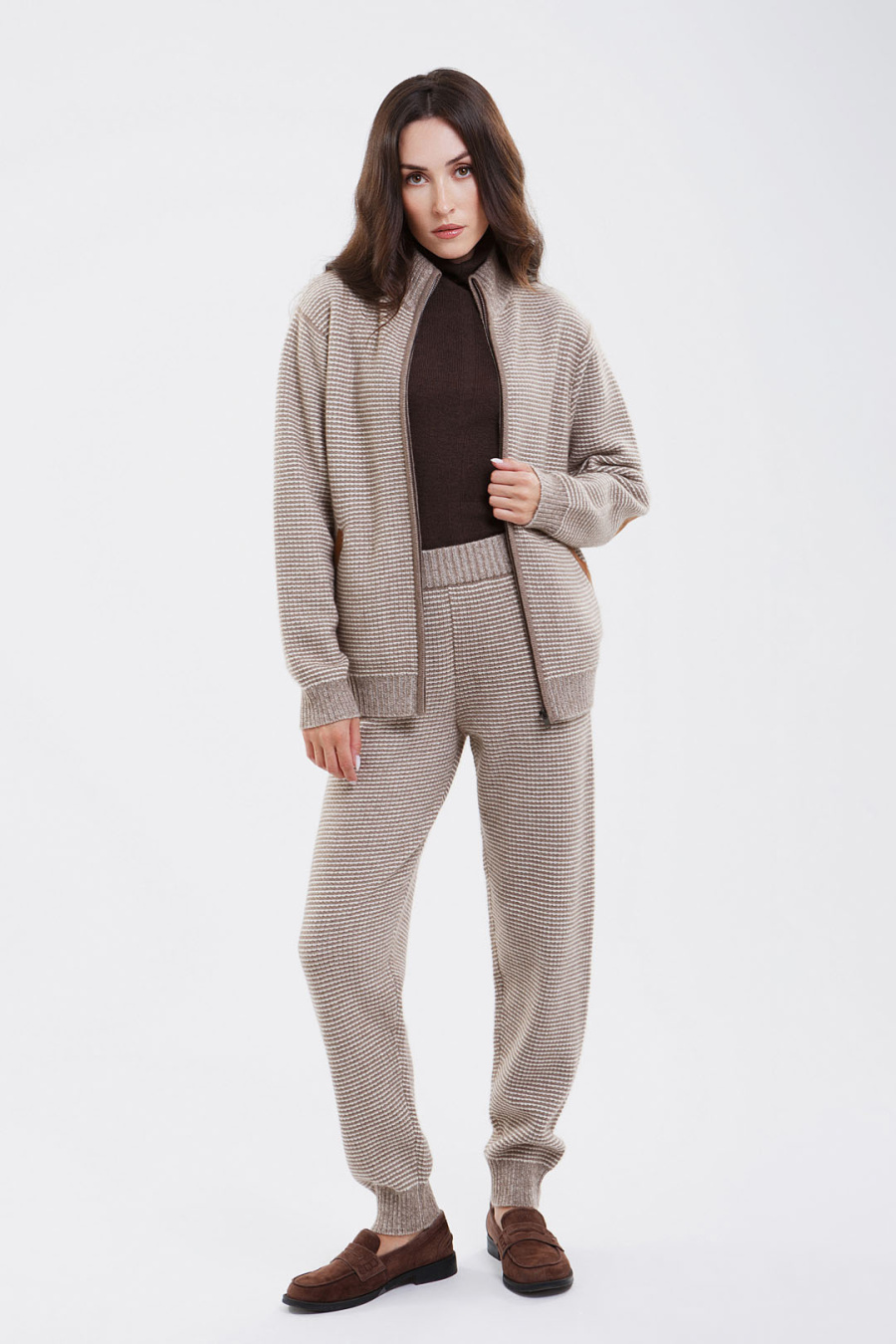 Купить кардиган из 100% кашемира cashmere house. Цвет: Мультиколор
