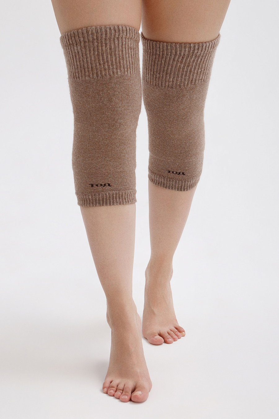 Купить наколенники длинные из натуральной шерсти tod оймс. Цвет: Серый, Бежевый, Рыжий, Шоколадный, Графитовый, Коричневый
