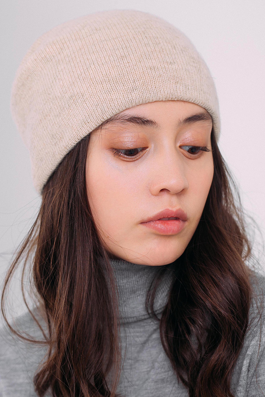 Купить шапка-бини из 100% шерсти tod оймс. Цвет: Шоколадный, Коричневый, Серый, Бежевый
