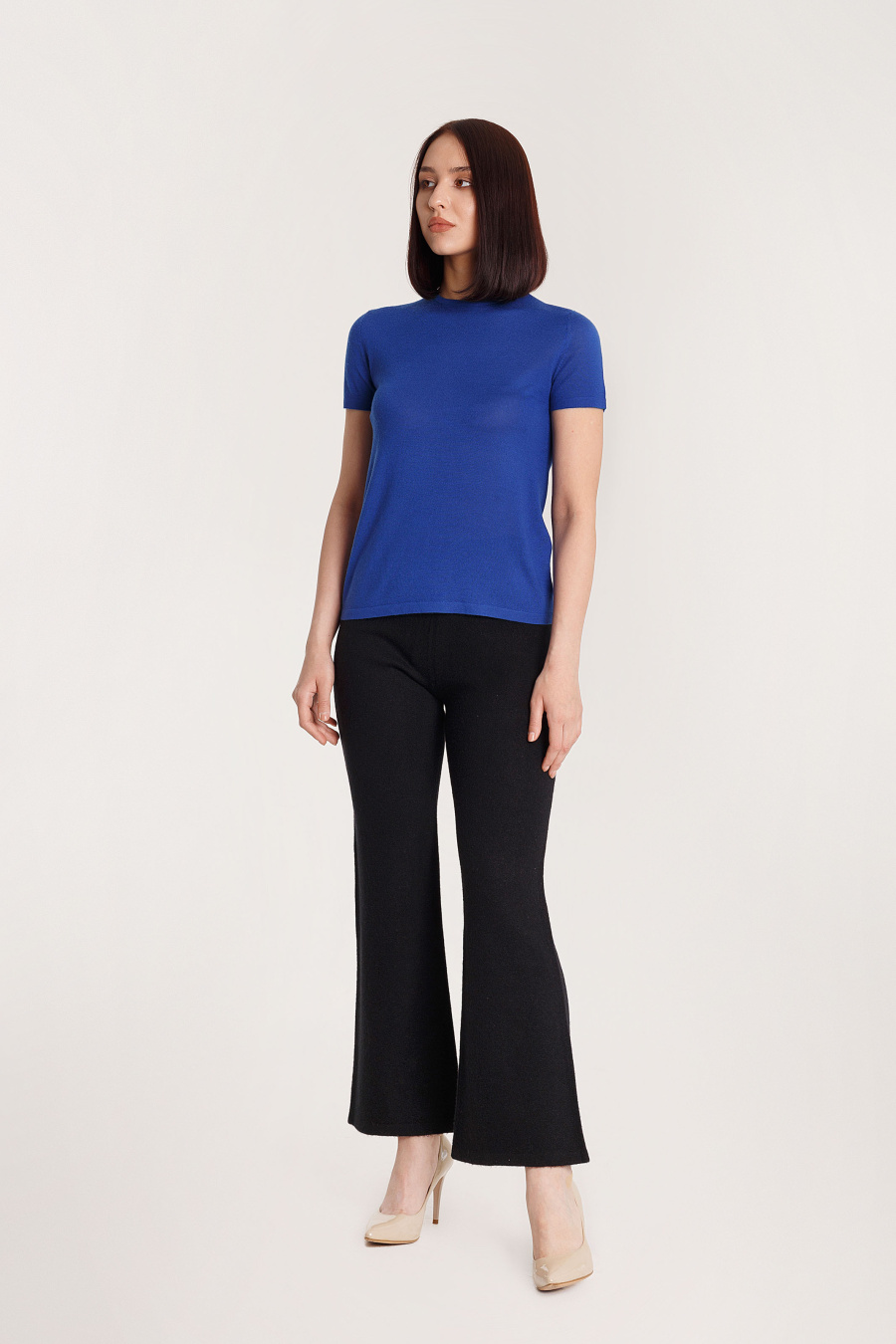 Купить брюки из пуха яка bodio's. Цвет: Чёрный
