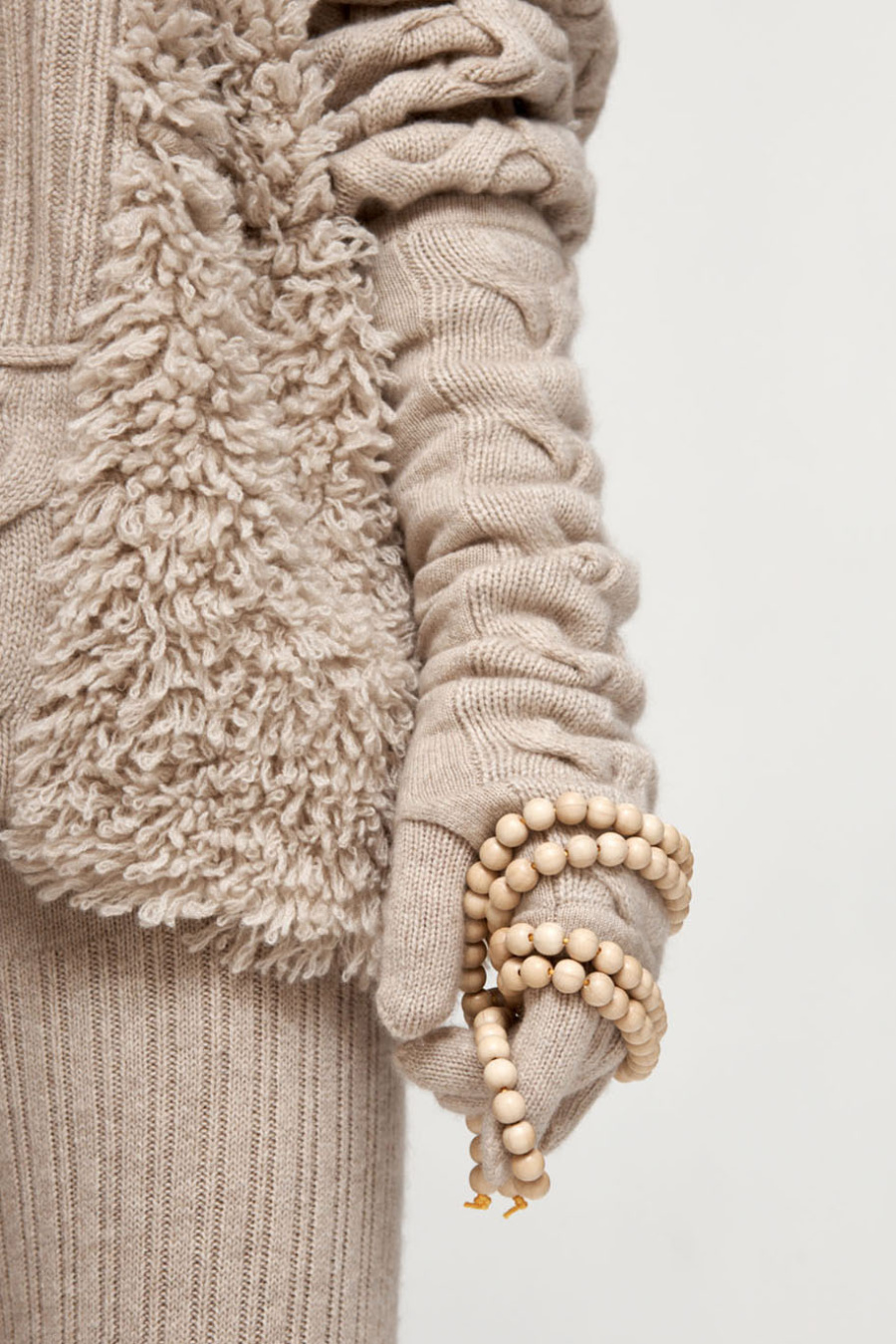 Митенки из 100% кашемира Abzaeva & Cashmere House