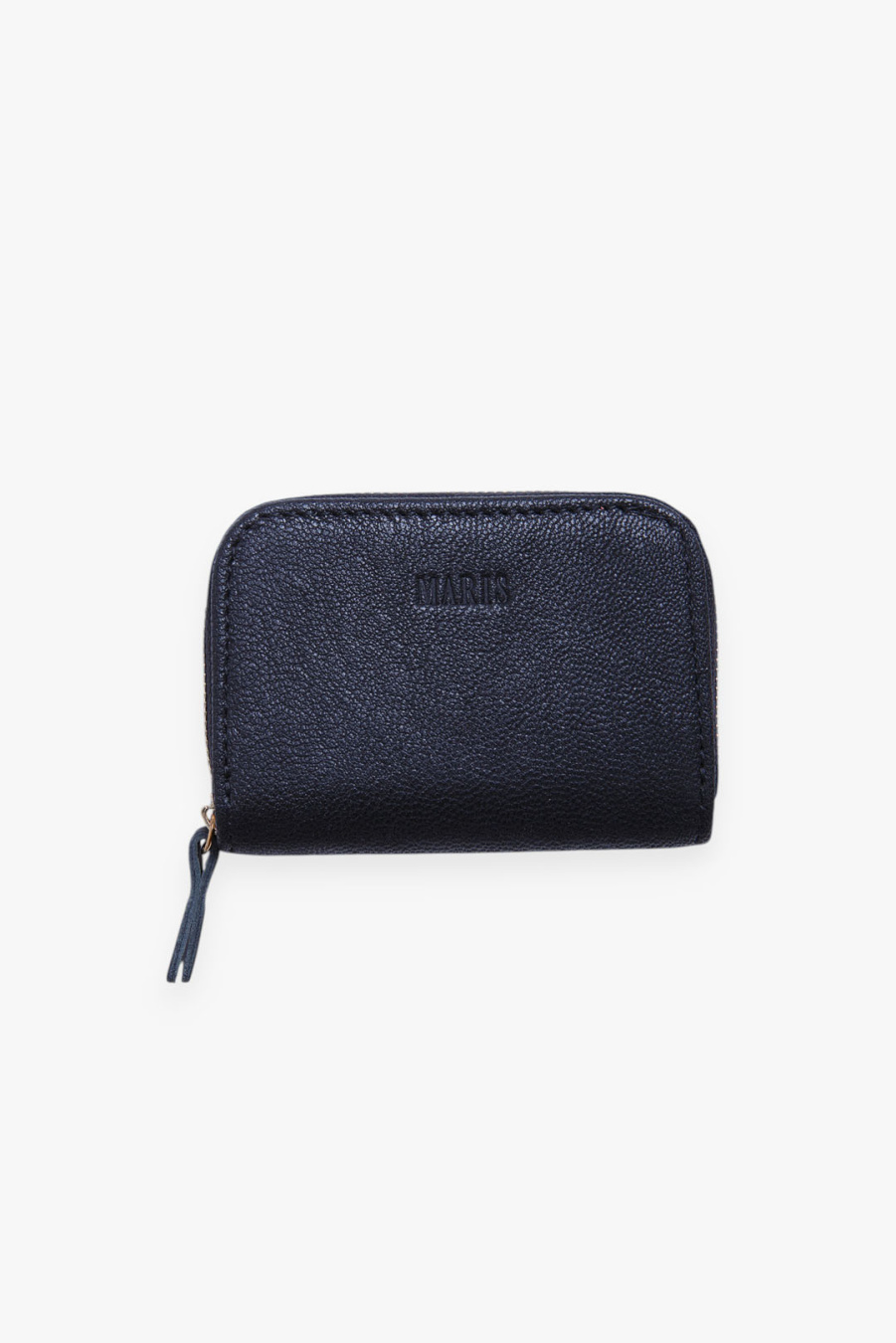 Картхолдер из натуральной кожи на молнии MARIS