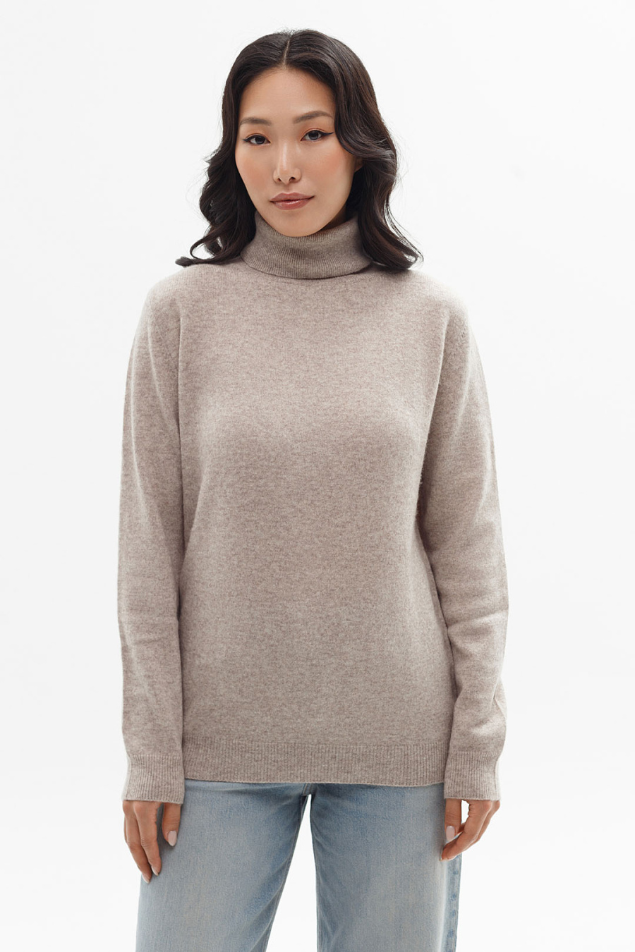 Купить водолазка из овечьего пуха и кашемира cashmere house. Цвет: Бежево-коричневый, Тёмно-серый, Сапфировый, Светло-серый, Чёрный, Розовый, Голубой, Светло-розовый, Светло-сиреневый, Белый , Коричневый, Светло-коричневый, Серый

