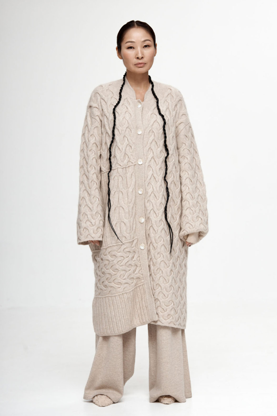 Кардиган из 100% кашемира Abzaeva & Cashmere House