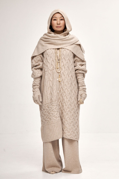 Кардиган-пальто из 100% кашемира Abzaeva & Cashmere House