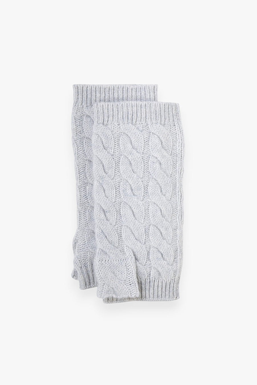 Купить митенки из 100% кашемира blue sky. Цвет: Пастельно-голубой
