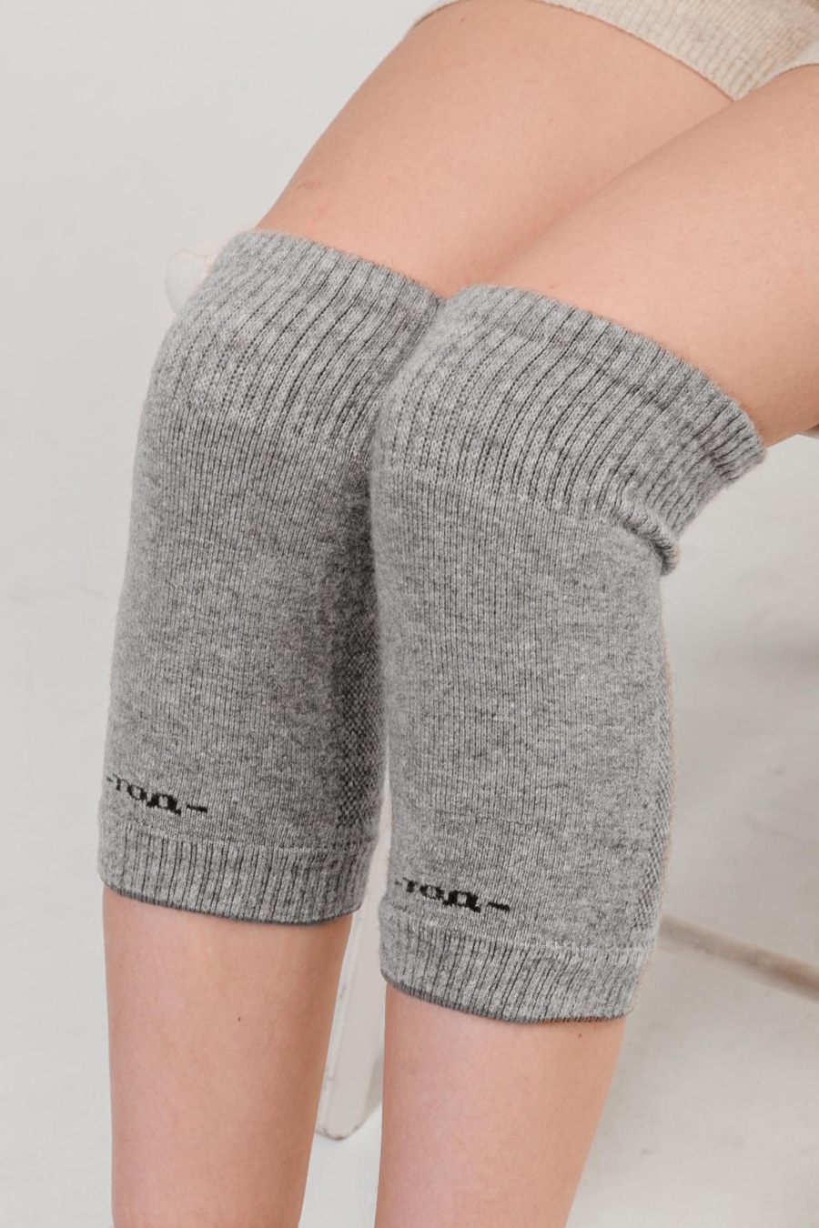 Купить наколенники короткие из 100% шерсти tod оймс. Цвет: Рыжий, Графитовый, Коричневый, Бежевый, Серый, Шоколадный
