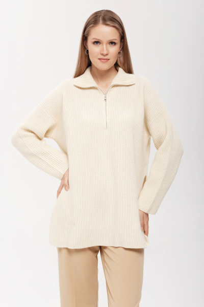 Купить свитер из кашемира gobi. Цвет: Белый, Чёрный

