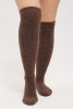 Гольфы 100% шерсть ТОД (F, шоколадный)