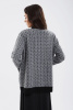 Кардиган жен 08370 каш Munkh (XL-50, 81/01 черн*бел)