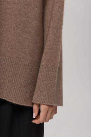 Свитер жен 12187 каш Мунх КХ (L-48, 57 коричневый)