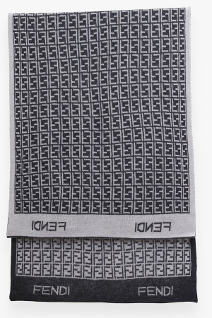 Палантин 09139 (Fendi) каш Мунх  (180*67, 75/1291 граф/лун кам)