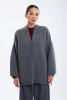 Кардиган жен каш 08384 Munkh (XL-50, 74 серый)