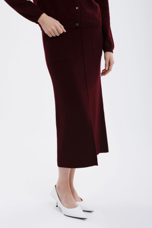 Юбка 12-23-209-ОС Гоеол (2XL-52, 1327 темно-борд )