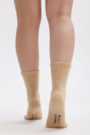 Носки 70% шерсть ТОД (34-36, бежевый )