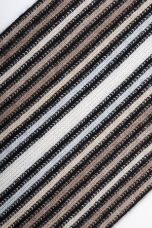 Шарф каш ХA19004z БлюСкай (180*20, 2, multicolor (полоски*черн*бел*кор*беж*сер))