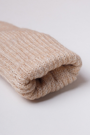 Варежки взрослые 70% шерсть Бат Сежу (1, бежевый )