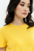 Джемпер жен каш+шелк HAD22057L БлюСкай (XL-50, 8531 желт)