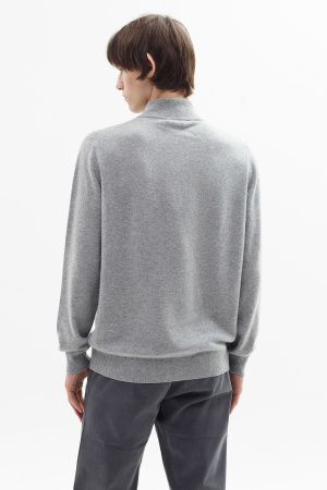 Сорочка муж 11008 на молнии каш Мунх (M-46, 148 светло-серый)