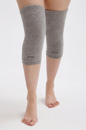 Наколенники длинные 70% шерсть ТОД (F, серый)