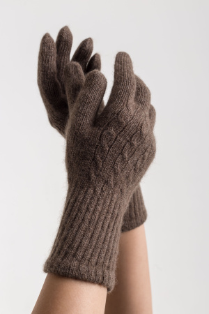 Перчатки 31013 як Мунх КХ (F, 05 коричневый)