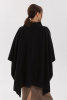 Пончо жен KW170597 гоби (XS-S, 1481 черн)