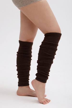 Гетры 70% шерсть ТОД (F, шоколадный)