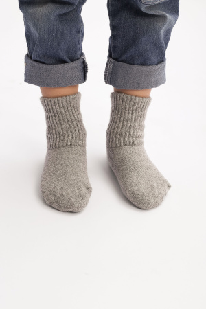 Носки дет 70% шерсть ТОД (32-34, серый)
