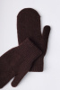 Варежки взрослые 70% шерсть Бат Сежу (2 , шоколадный)