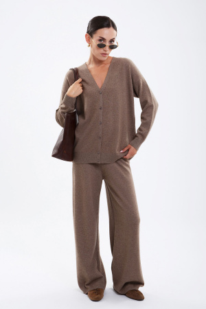 Кардиган жен 08397 каш мунх (M-46, 57 коричневый)