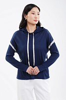 Худи с капюшоном из кашемира с шёлком Khan Bogd