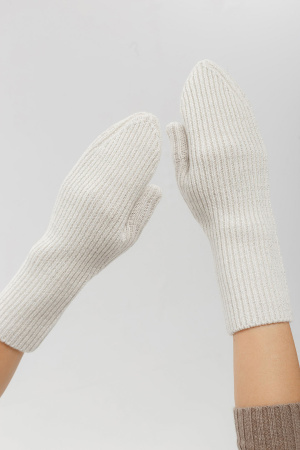 Варежки КW190492 гоби (F, 755/люрекс)